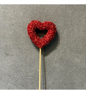 Pırıltılı Kalp Çubuk